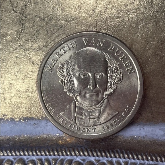 2008 D Presidential Dollar Martin Van Buren US Coin - Picture 2 of 6
